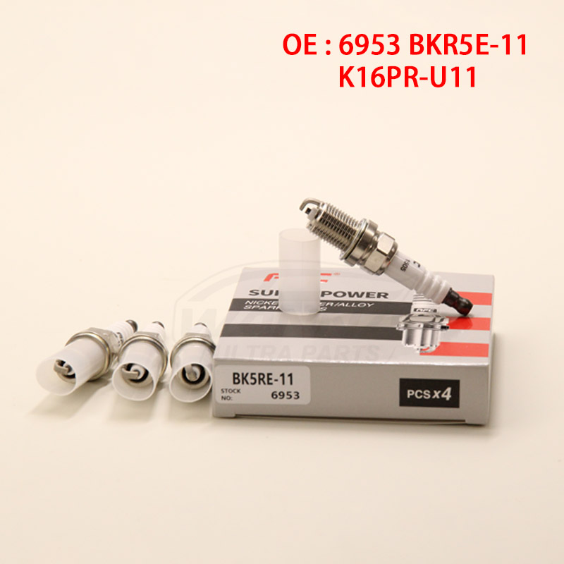 Ngk Spark Plug V-Power - 스파크 플러그 니켈 BKR5E-11 6953 (세도나,
