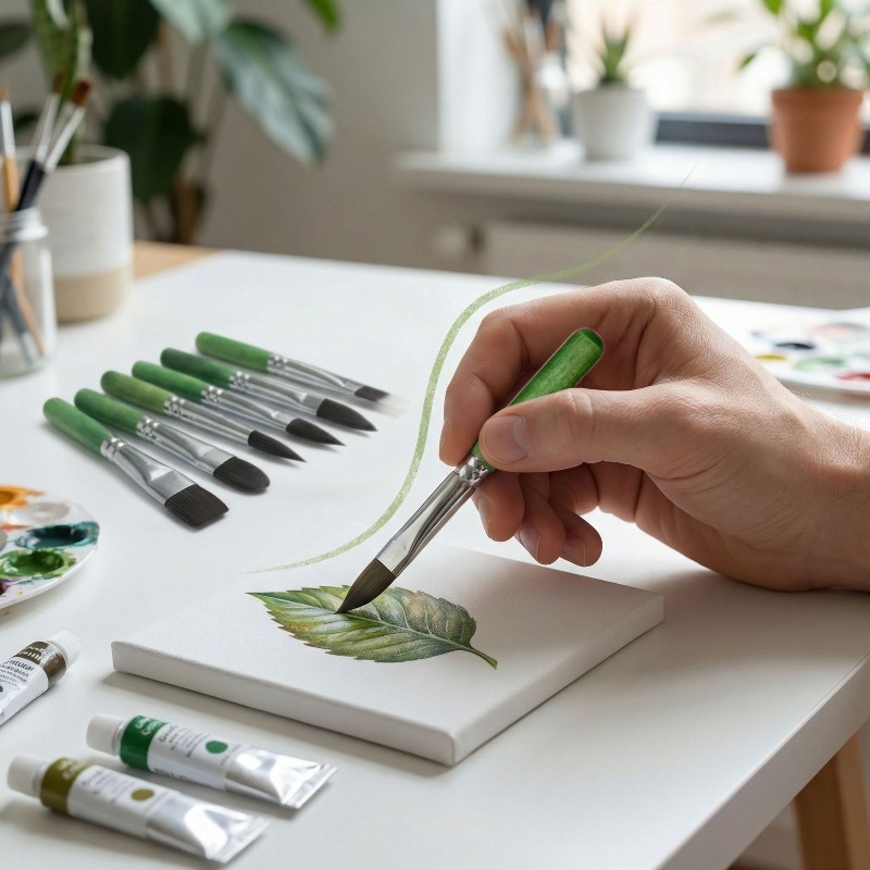 Detailing Brush Set - 6피스 미니 여행용 페인팅 브러쉬 세트
