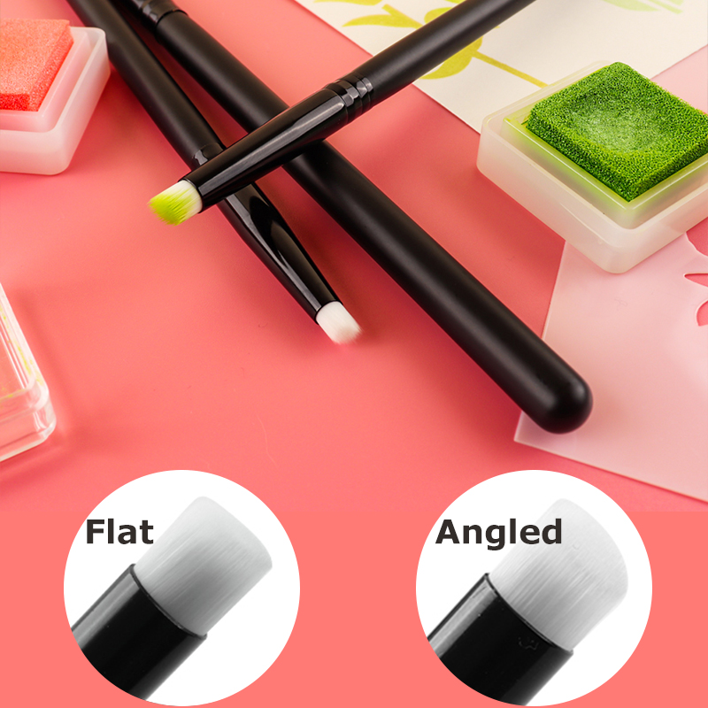 Detailing Brush Set - 정교한 디테일 블렌딩 브러시 세트, 잉크