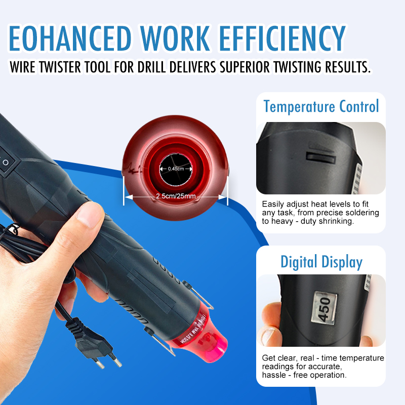 220V 뜨거운 공기 총 납땜 온도 송풍기 총 DIY  - Dryer Car Blower 리뷰 및 가격