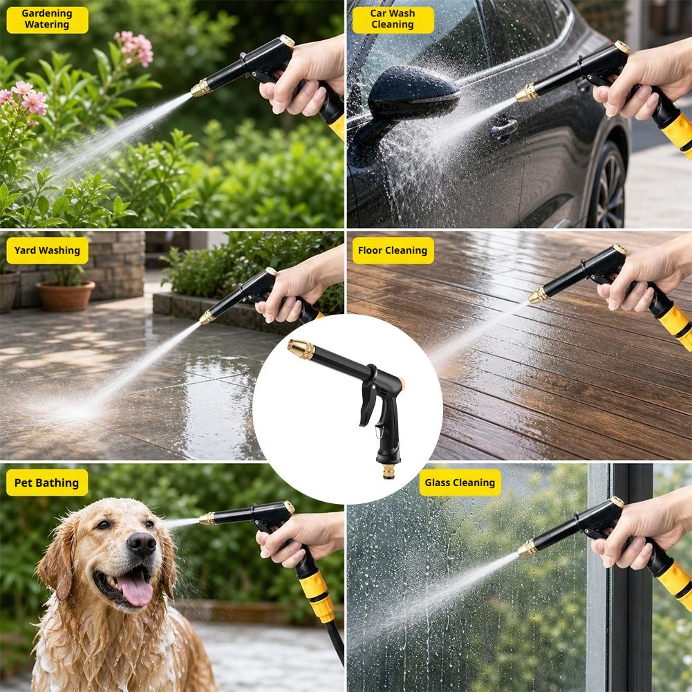 고압 세차건 휴대용 물 분사기 황동 노즐 조절식 폼 도 - Pressure Washer Foam Gun 리뷰 및 가격