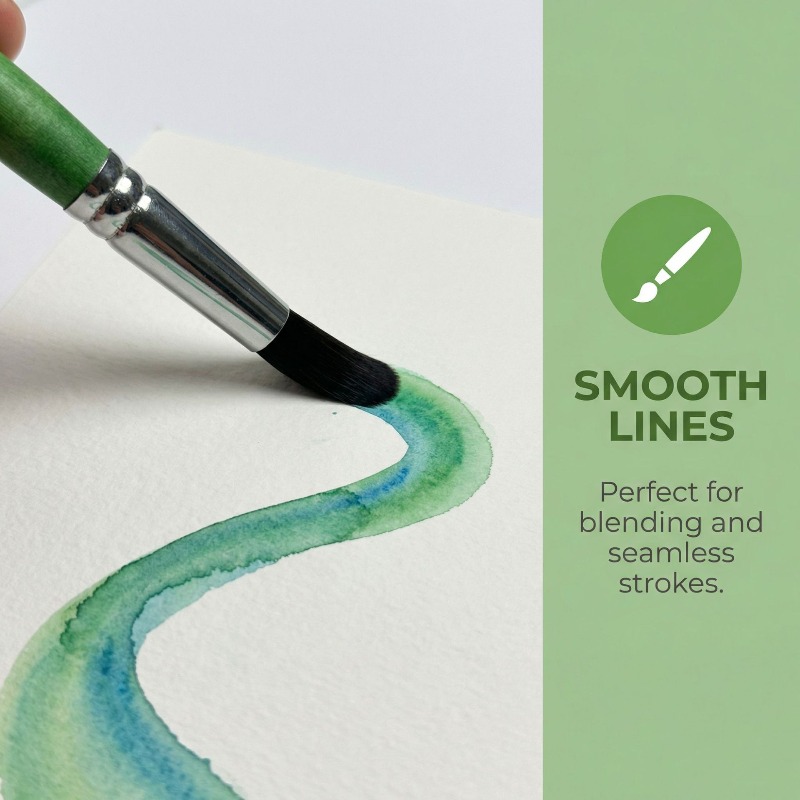 6피스 미니 여행용 페인팅 브러쉬 세트 아트 수채화/구 - Detailing Brush Set 리뷰 및 가격