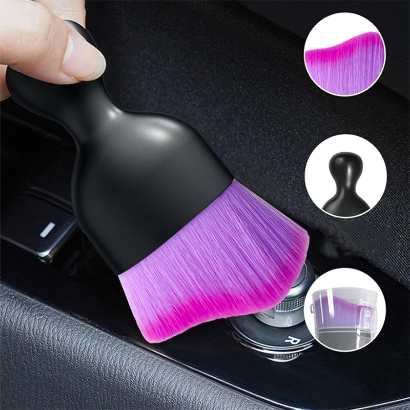 자동차 벤트 보라색 청소 소프트 브러시 인테리어 디테일 - Interior Detailing Kit 리뷰 및 가격
