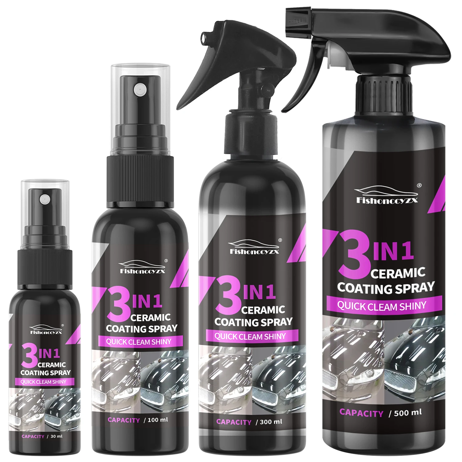 3 in 1 자동차 세라믹 액체 코팅 스프레이 나노 크 - Car Wax Ceramic Coating 리뷰 및 가격