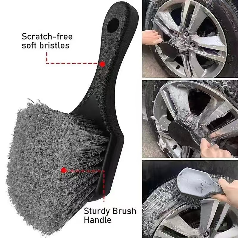 자동차 바퀴 청소 브러시 ​​상세 브러시 짧은 핸들 타 - Car Cleaning Brush 리뷰 및 가격