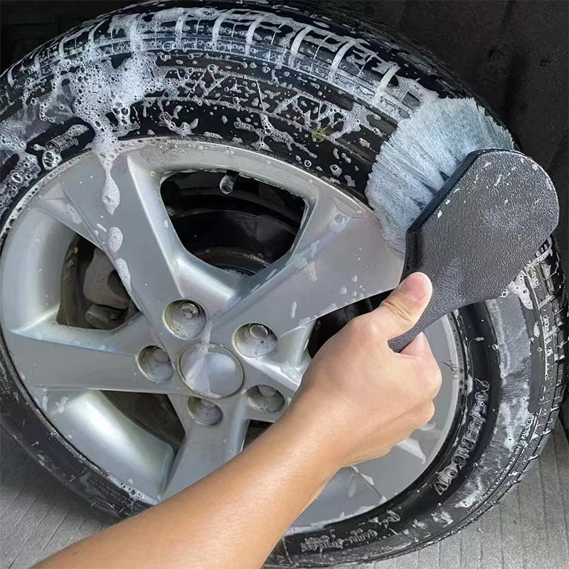 자동차 바퀴 청소 브러시 ​​상세 브러시 짧은 핸들 타 - Car Cleaning Brush 리뷰 및 가격