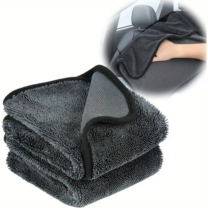 1/5개 중량급 자동차 타월 1200GSM 초흡수성 마 - Microfiber Towel Detailing 리뷰 및 가격