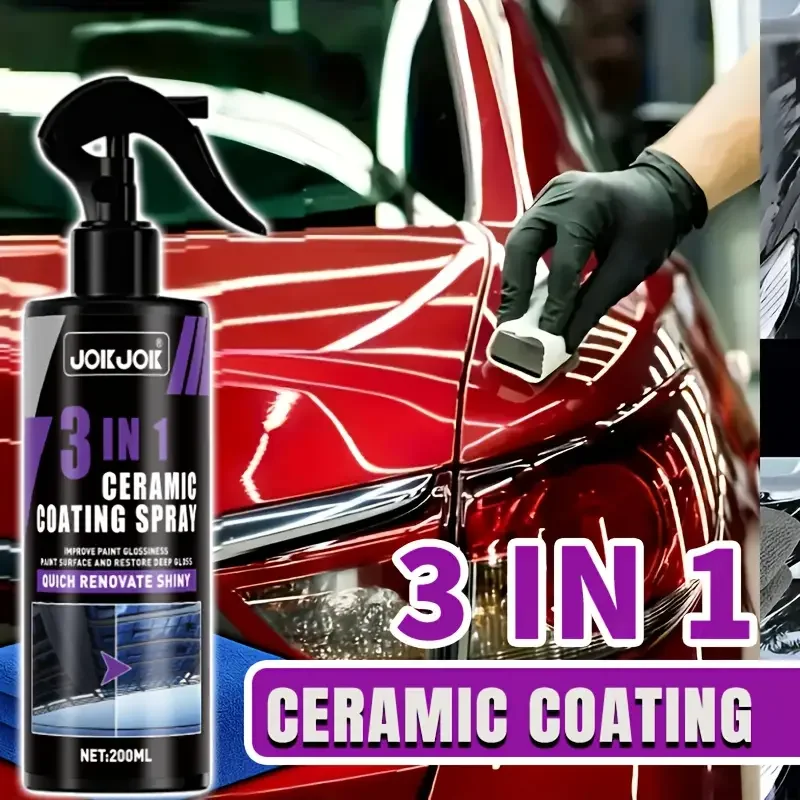 3 in 1 자동차 세라믹 액상 코팅 스프레이 나노 크 - Car Wax Ceramic Coating 리뷰 및 가격