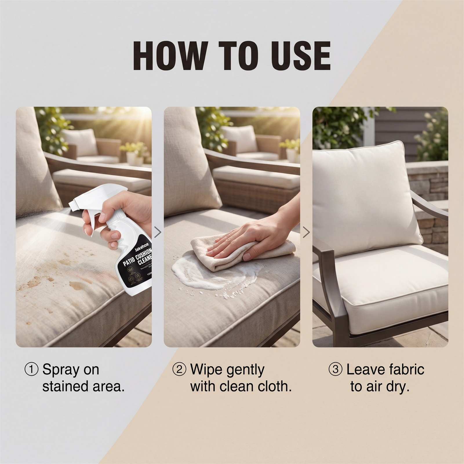 강력한 파티오 쿠션 클리너 스프레이 빠른 건조 얼룩 제 - Seat Cleaner Fabric 리뷰 및 가격