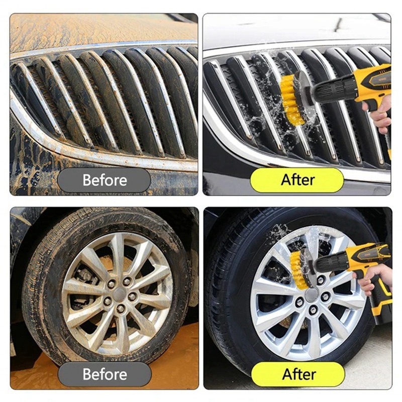15pcs 전기 바닥 청소기 세트 원형 청소 브러시 ​ - Car Cleaning Brush 리뷰 및 가격
