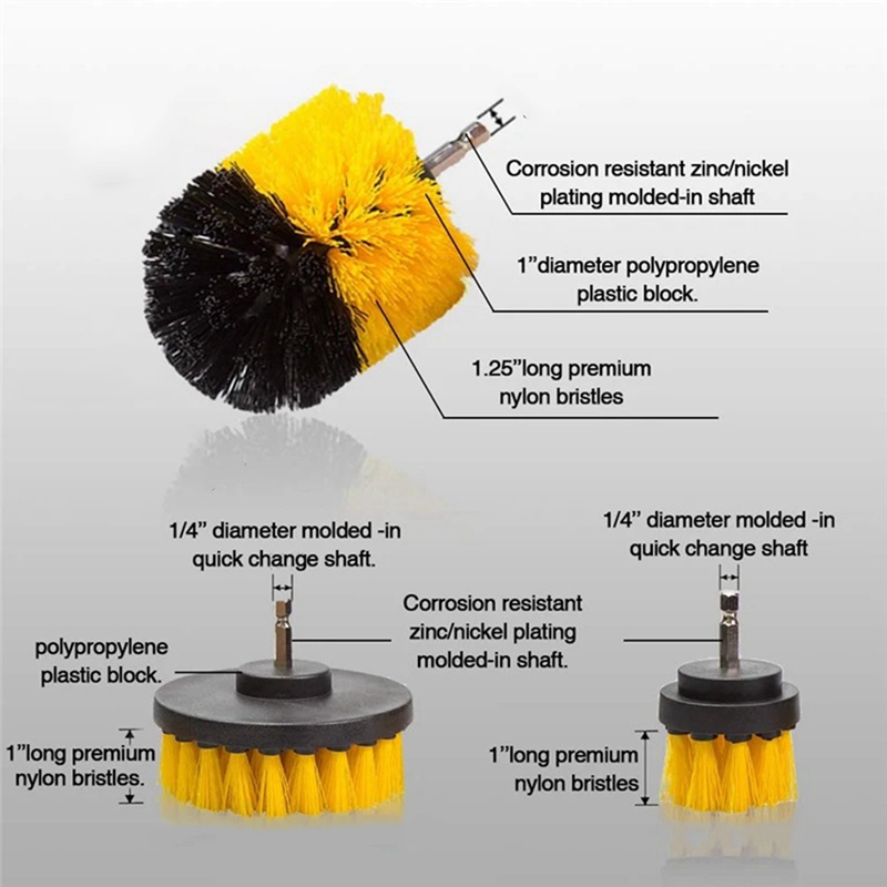 15pcs 전기 바닥 청소기 세트 원형 청소 브러시 ​ - Car Cleaning Brush 리뷰 및 가격